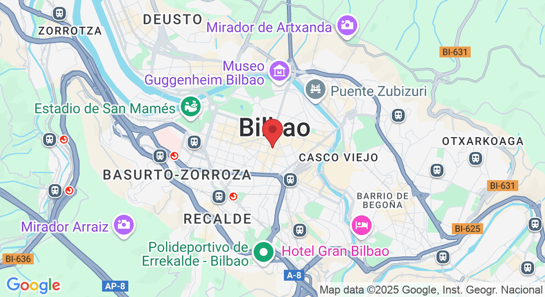 Poza Lizentziatuaren Kalea, 11, Abando, 48008 Bilbo, Bizkaia, España