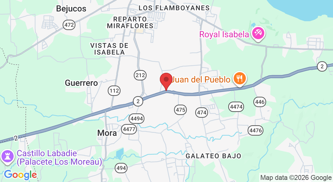 FX87+QW2, Guerrero, Isabela 00662, Puerto Rico