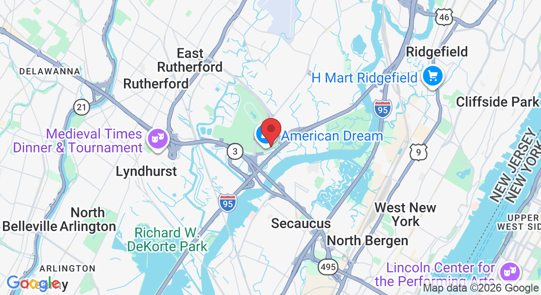 1 American Dream Wy, East Rutherford, NJ 07073, USA