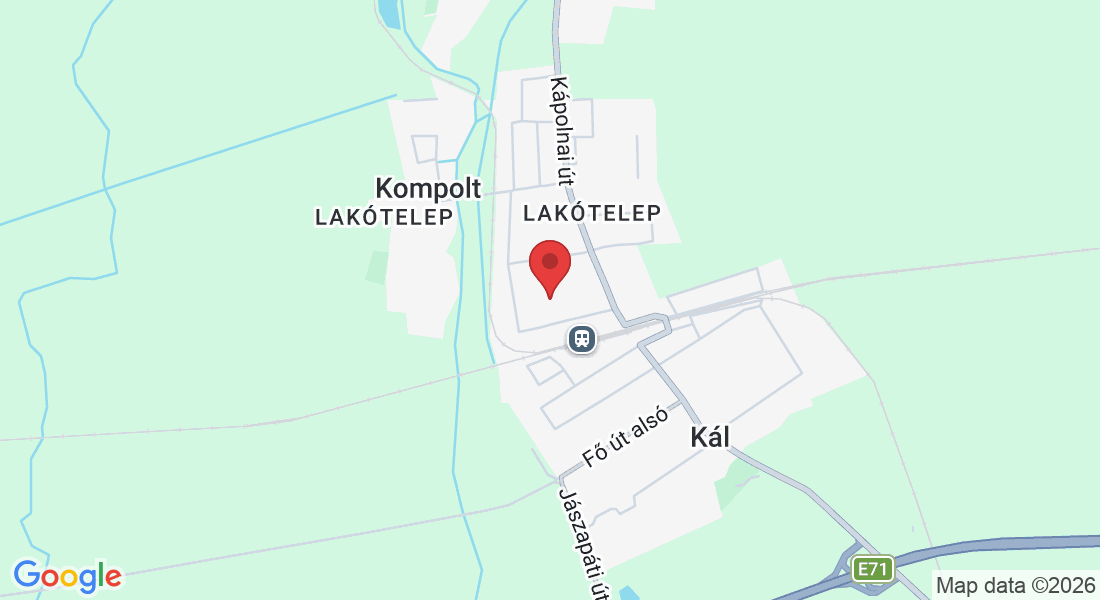 Kompolt, Jókai u. 30, 3356 Magyarország