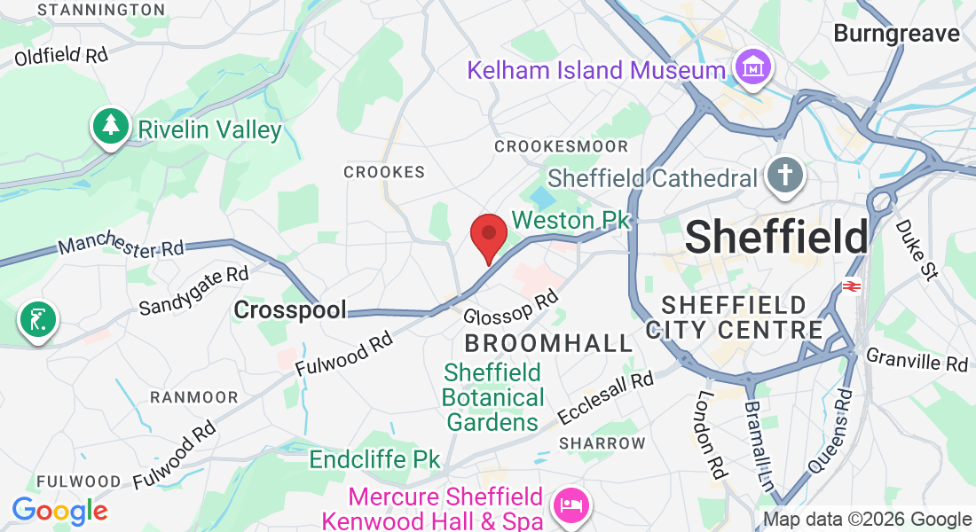 6 Moor Oaks Rd, Broomhill, Sheffield S10 1BX, UK