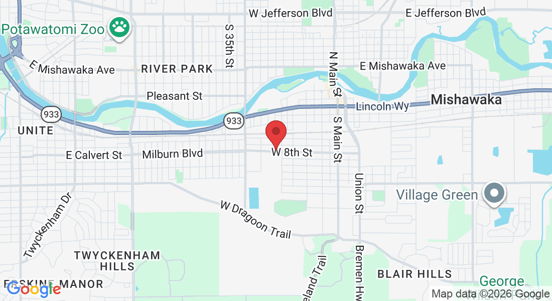 822 W 8th St, Mishawaka, IN 46544, USA