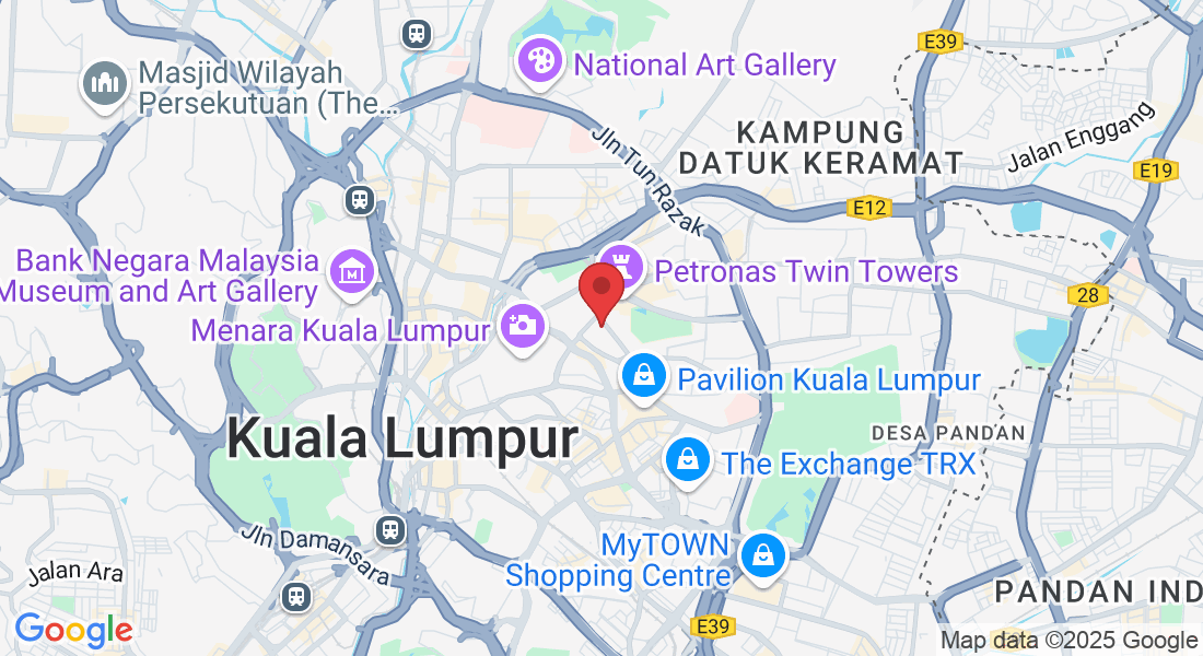 3, Jalan Pinang, Kuala Lumpur, 50450 Kuala Lumpur, Wilayah Persekutuan Kuala Lumpur, Malaysia