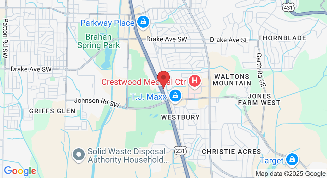 3609 Memorial Pkwy SW Suite A1, Huntsville, AL 35801, USA