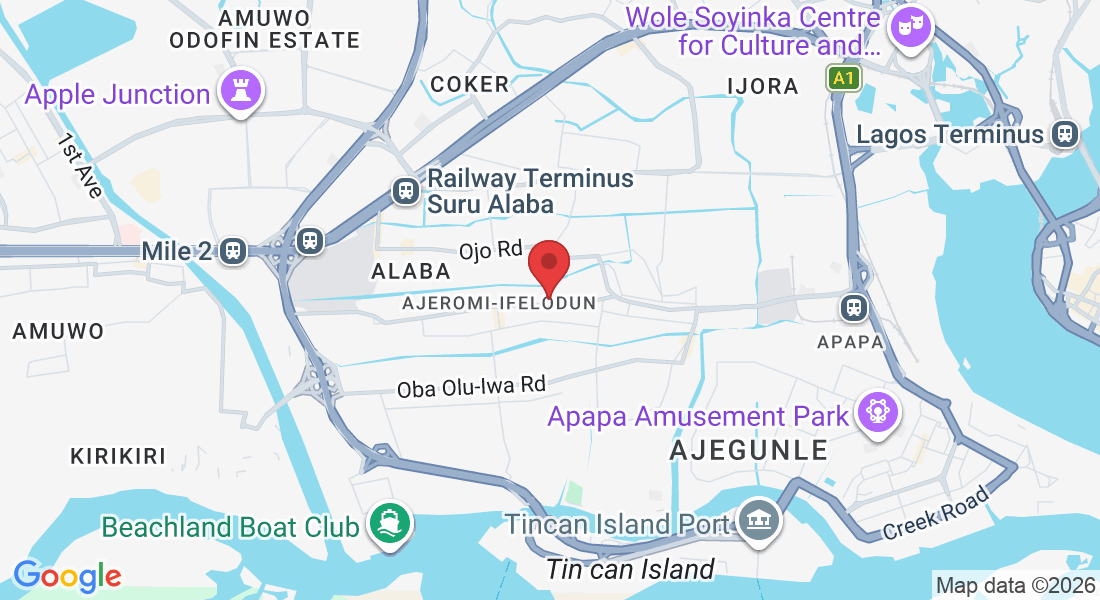 78 Mba St, Ajegunle, Lagos 102103, Lagos, Nigeria