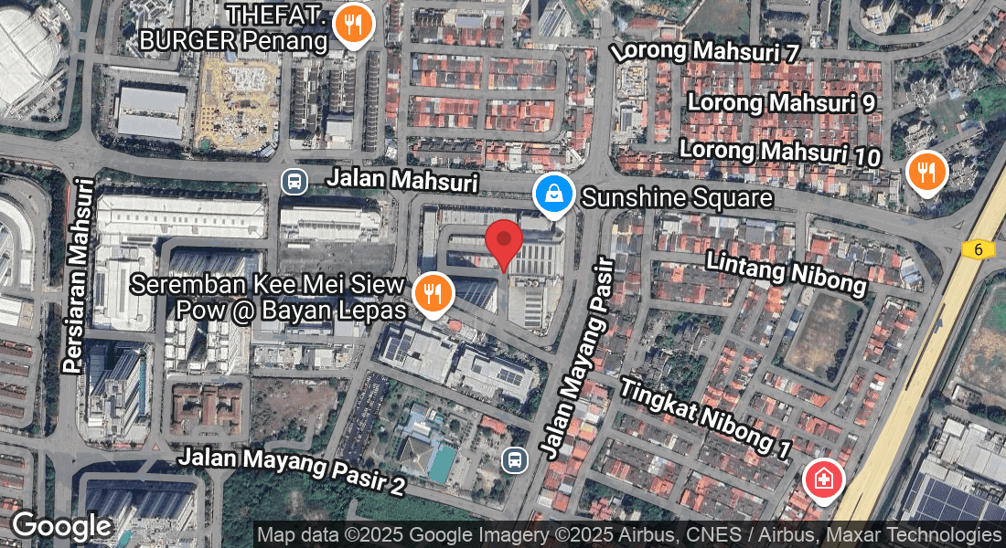 Lintang Mayang Pasir 3, Bandar Bayan Baru, 11950 Bayan Lepas, Pulau Pinang, Malaysia