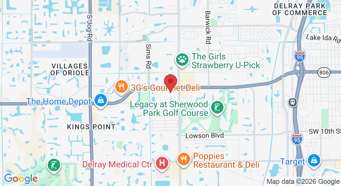 5180 W Atlantic Ave STE 106, Delray Beach, FL 33484, USA