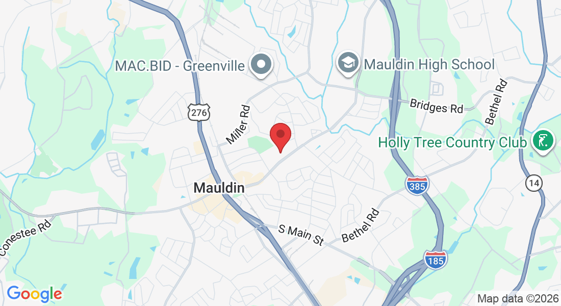 213 E Butler Rd Ste D-2, Mauldin, SC 29662, USA