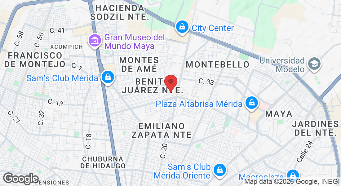 San Ramón Nte, 97117 Mérida, Yuc., México