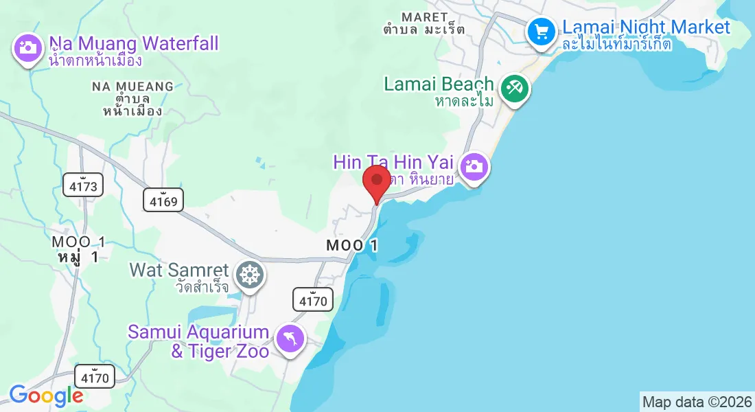 97, 10, Tambon Maret, Amphoe Ko Samui, Surat Thani 84310, Thailand