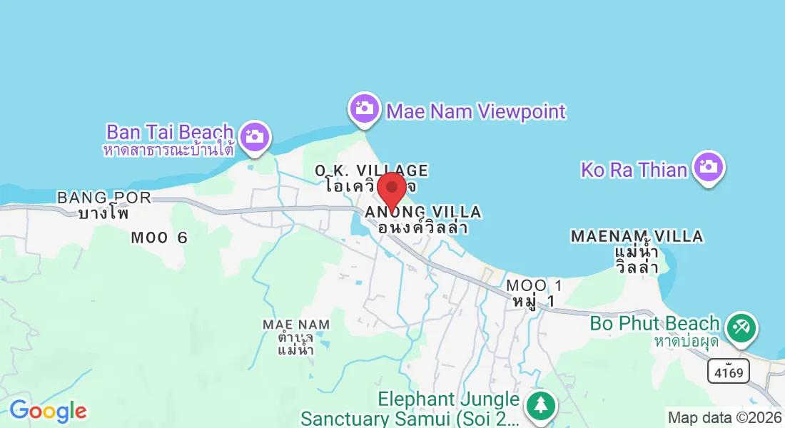 11/17, ตำบล แม่น้ำ Koh Samui, สุราษฎร์ธานี 84330, Thailand