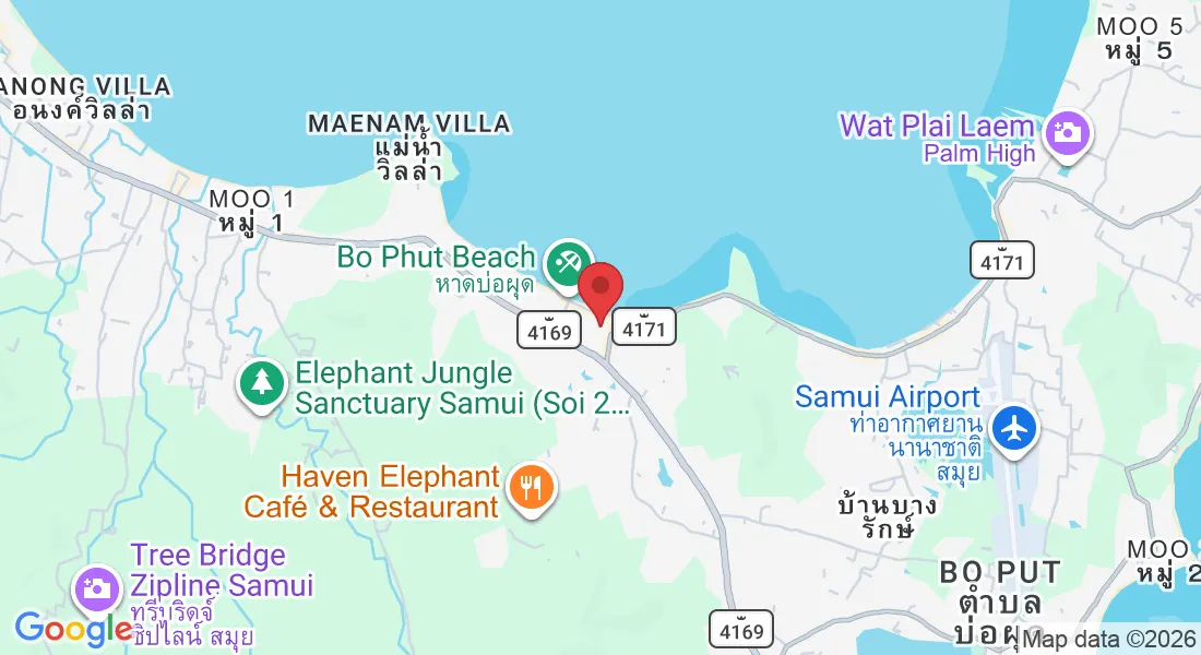 Thanon Laan Thong Tambon Bo Put, Amphoe Ko Samui, Chang Wat Surat Thani 84320, Thailand
