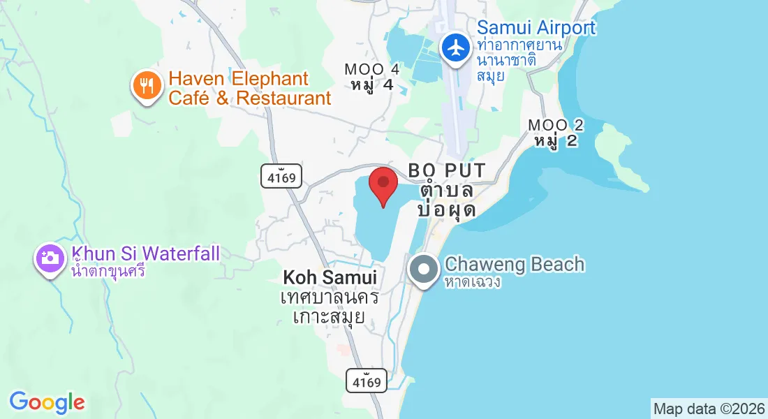 Chaweng, Bo Put, Ko Samui District, Surat Thani 84320, Thailand