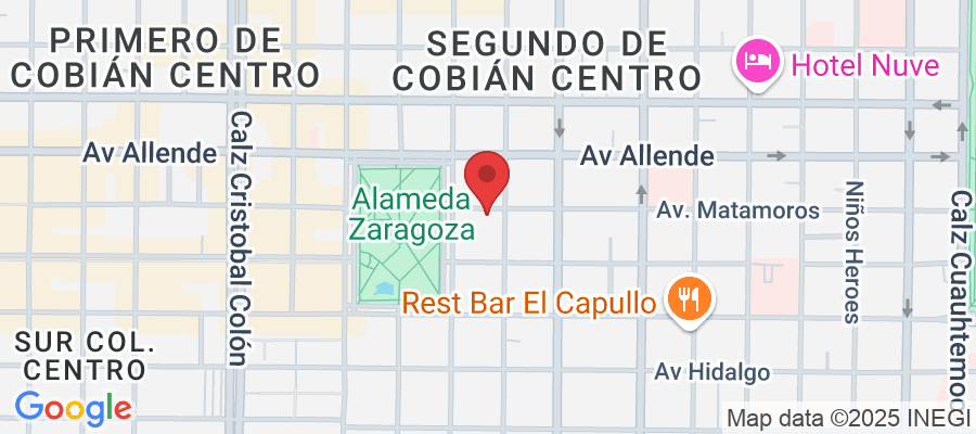 Av. Matamoros 488 ote, entre García carrillo y donato guerra, Primero de Cobián Centro, 27000 Torreón, Coah., México