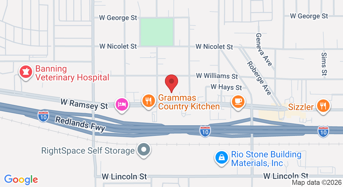 2711 W Ramsey St, Banning, CA 92220, USA