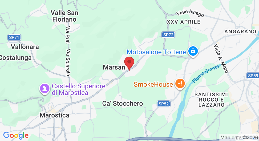 Via Marsan, 16/D, 36063 Marostica VI, Italia