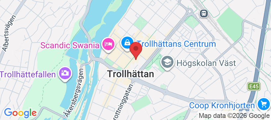 Föreningsgatan 14, 461 30 Trollhättan, Sverige