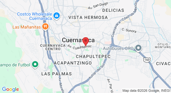 Av. Cuauhtémoc 121-oficina 102, Chapultepec, 62450 Cuernavaca, Mor., México