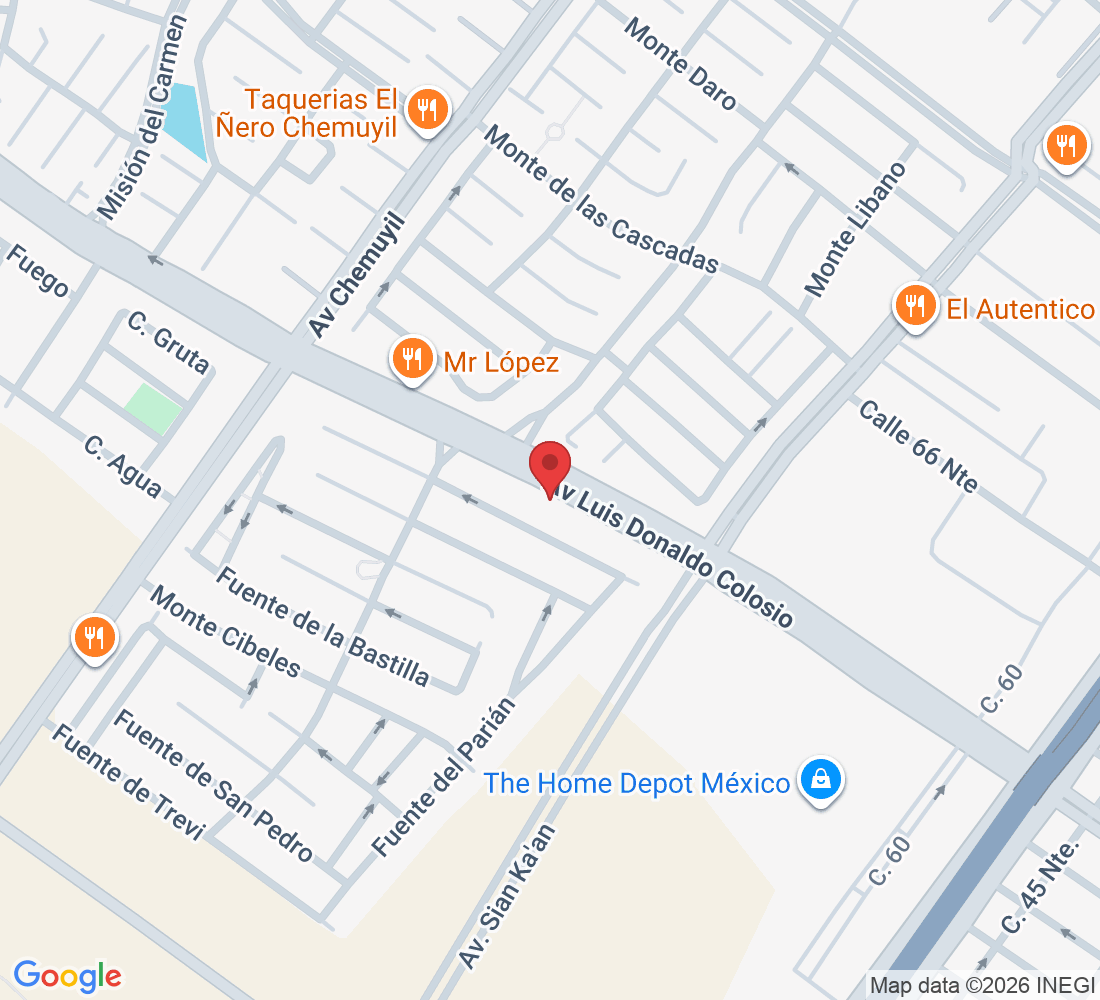 Av Luis Donaldo Colosio, Luis Donaldo Colosio, 77712 Playa del Carmen, Q.R., México