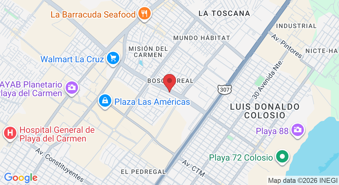 Av Luis Donaldo Colosio, Luis Donaldo Colosio, 77712 Playa del Carmen, Q.R., México