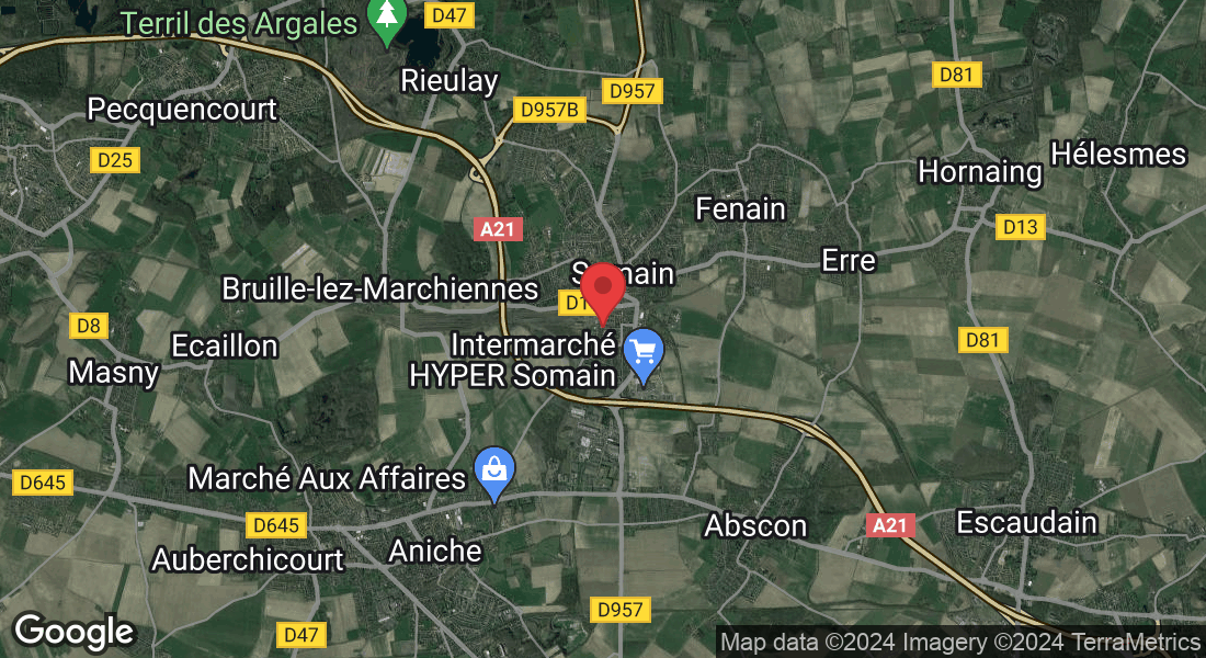 45 Rue André Denimal, 59490 Somain, France