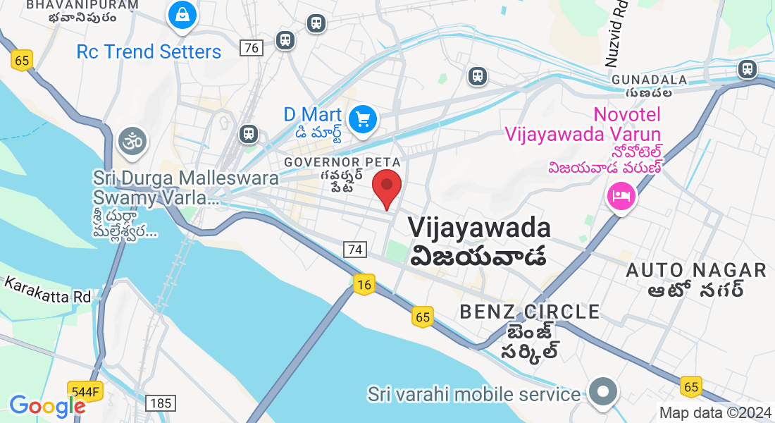 29-14-44, Prakasam Rd, near Hotel Pushpa, Suryaraopeta, Vijayawada, Andhra Pradesh 520002, India