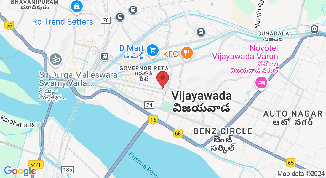 29-14-44, Prakasam Rd, near Hotel Pushpa, Suryaraopeta, Vijayawada, Andhra Pradesh 520002, India