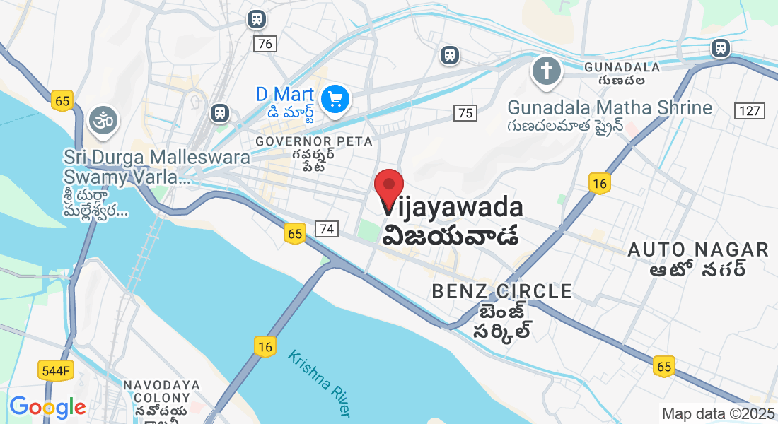 opp. VIGNESH HOSPITAL, Moghalrajpuram, Nehru Nagar, Vijayawada, Andhra Pradesh 520010, India