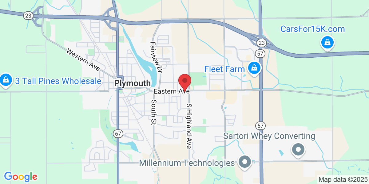 1505 Eastern Ave, Plymouth, WI 53073, USA