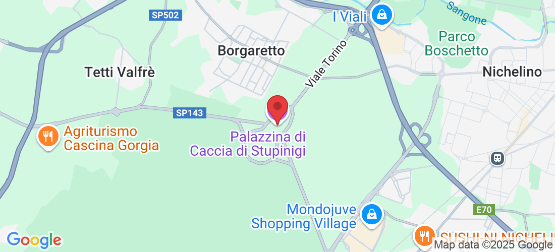 Piazza Principe Amedeo, 7, 10042 Stupinigi TO, Italia