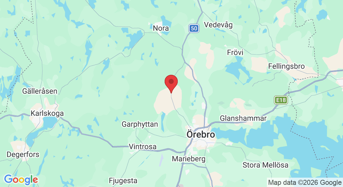 Unnamed Road, 705 92 Örebro, Sverige