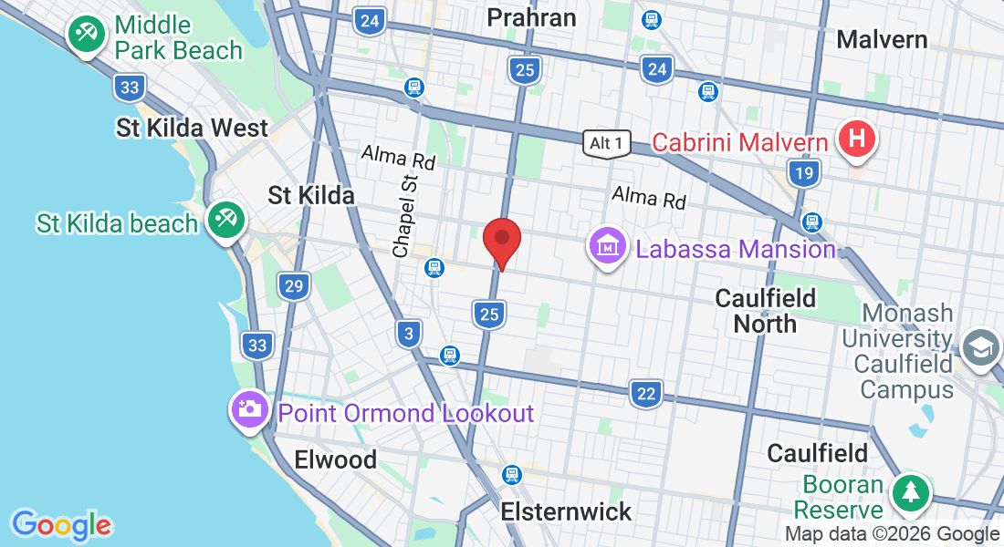 1 Balaclava Rd, St Kilda East VIC 3183, Australia