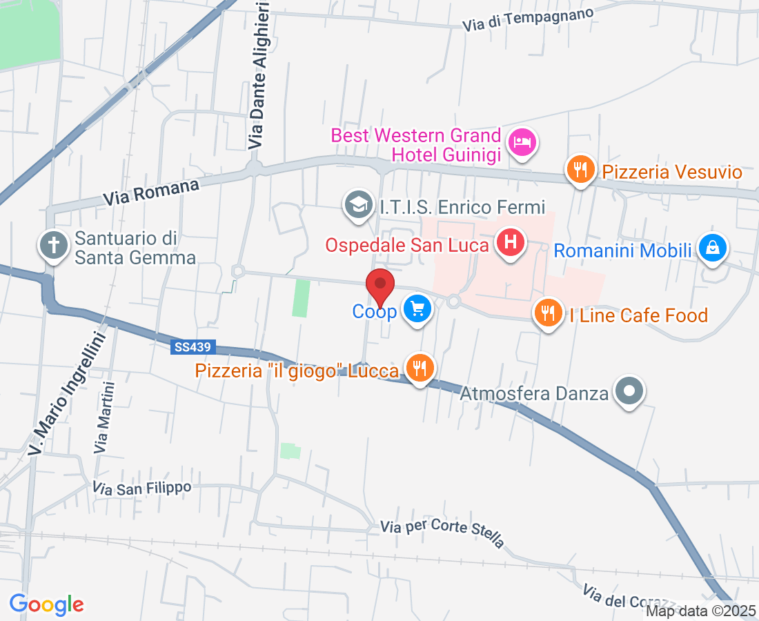 Via Carlo Piaggia, 385/A, 55100 Lucca LU, Italia