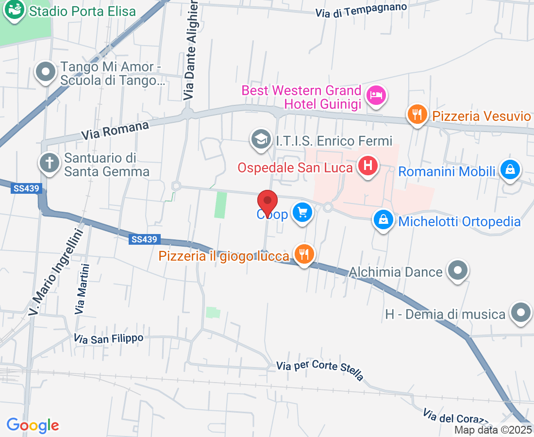 Via Carlo Piaggia, 385, 55100 Lucca LU, Italia