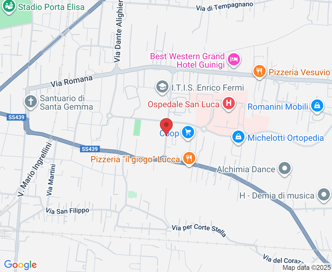 Via Carlo Piaggia, 385, 55100 Lucca LU, Italia