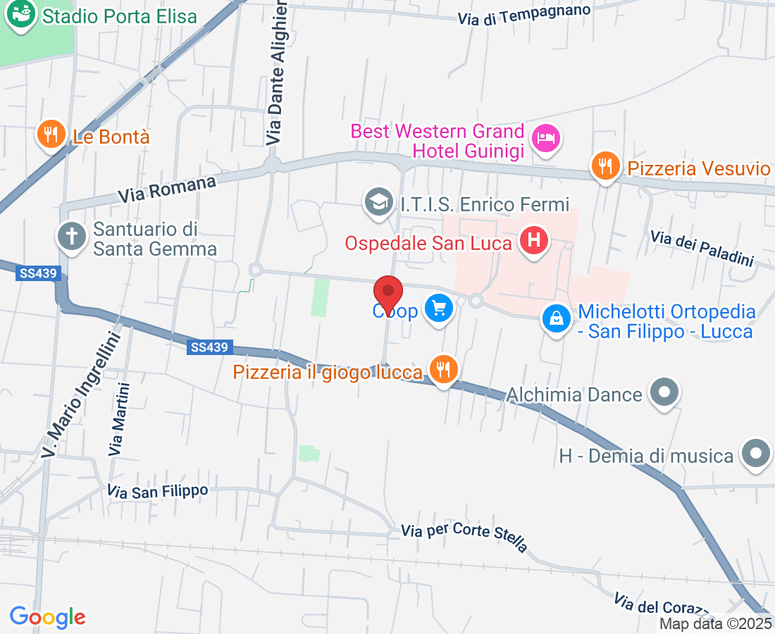 Via Carlo Piaggia, 385, 55100 Lucca LU, Italia
