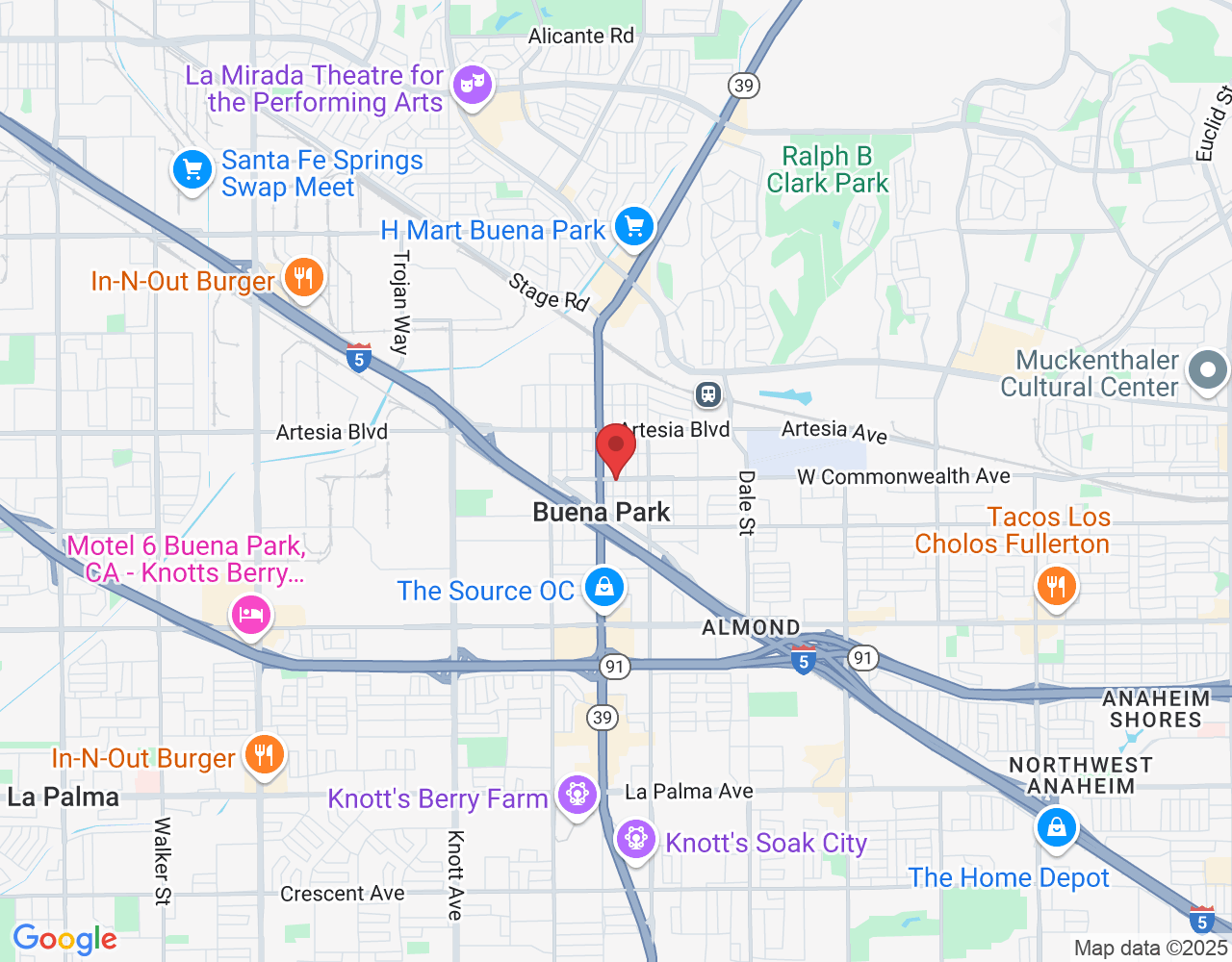 7800 Commonwealth Ave Ste 101, Buena Park, CA 90621, USA