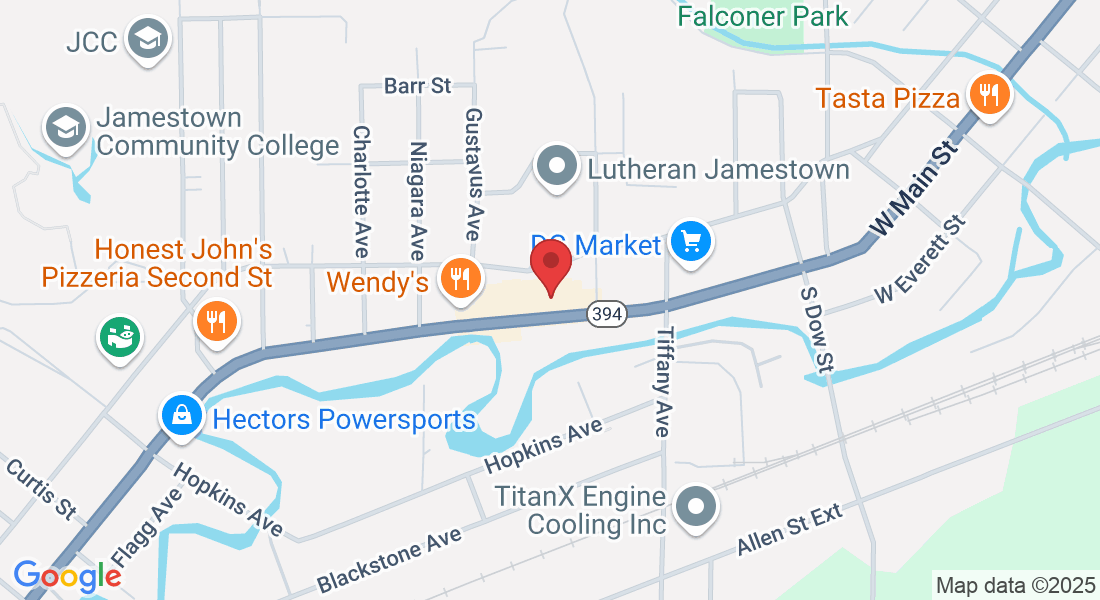 1385 E 2nd St, Jamestown, NY 14701, USA