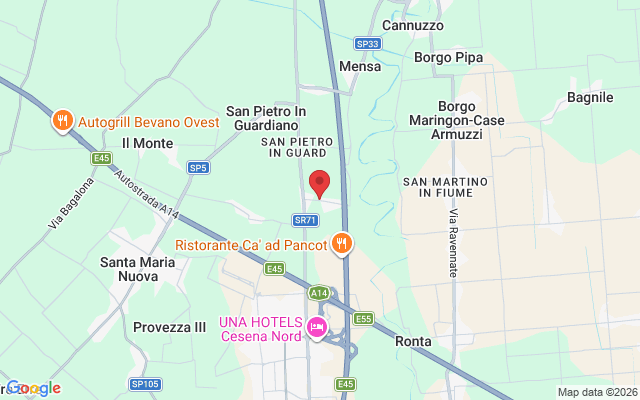 Via Savio in Sant'Andrea, 240, 47522 Sant'Andrea In Bagnolo FC, Italy