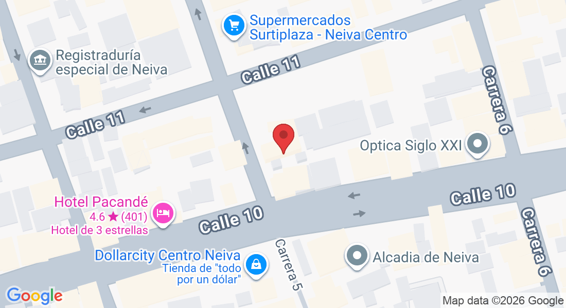 Camara de Comercio del Huila, Cra 5 #10 - 38 Oficina 702, Neiva, Huila, Colombia
