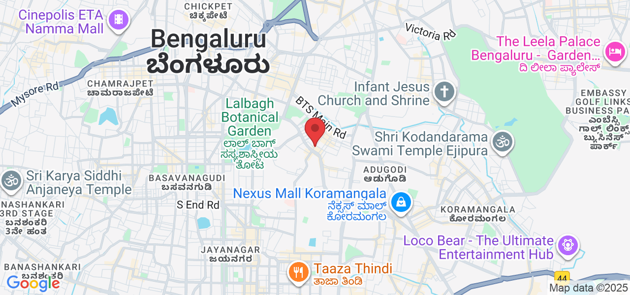 191/42, 10th Cross Rd, Lakkasandra Extension, Wilson Garden, Bengaluru, Karnataka 560027, India