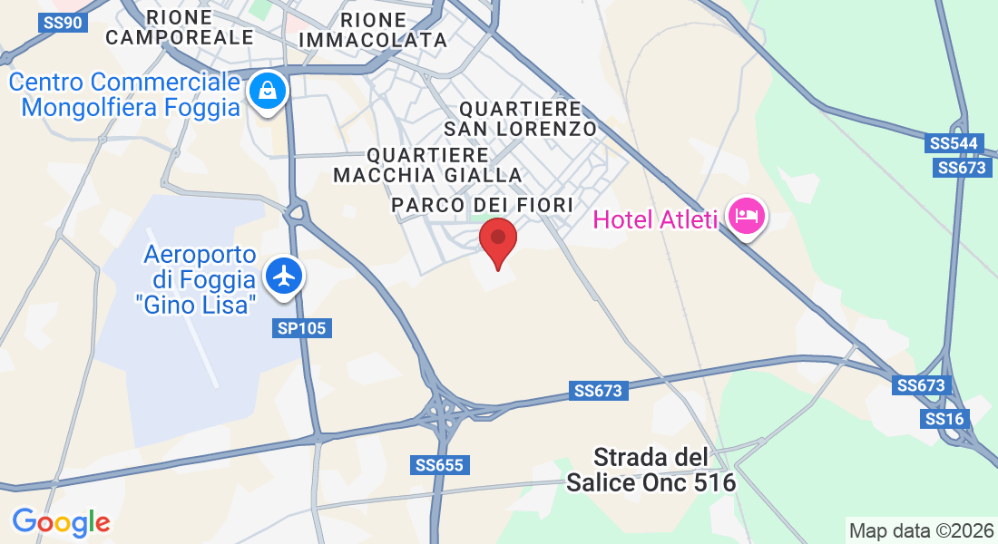 Via Giuseppe Normanno, 22, 71122 Foggia FG, Italia