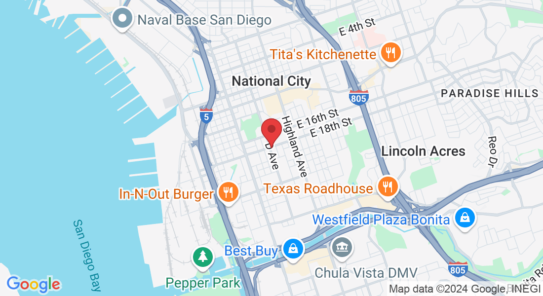1807 D Ave, National City, CA 91950, USA