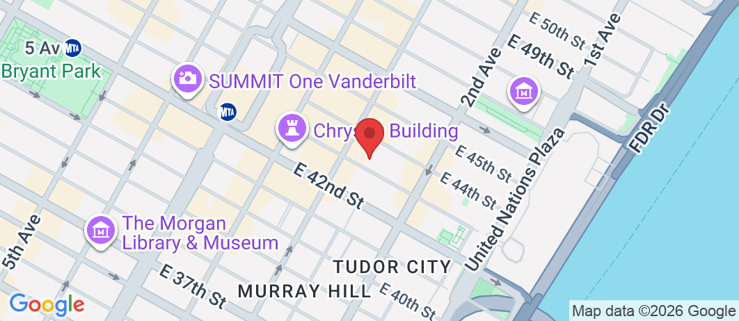 211 E 43rd St 7th. Floor, New York, NY 10017, USA