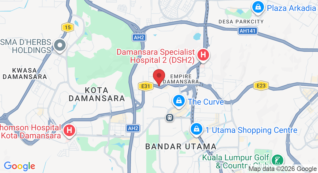 Damansara Business Centre, 28-1, Jln PJU 8/5B, Damansara Perdana, 47820 Petaling Jaya, Selangor, Malaysia