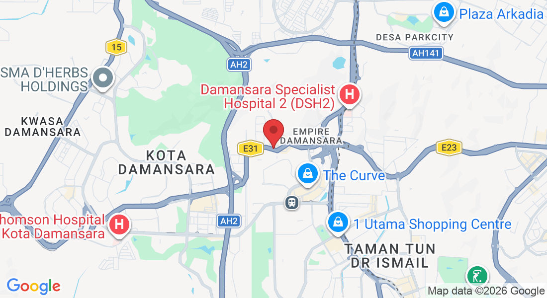 Damansara Business Centre, 28-1, Jln PJU 8/5B, Damansara Perdana, 47820 Petaling Jaya, Selangor, Malaysia