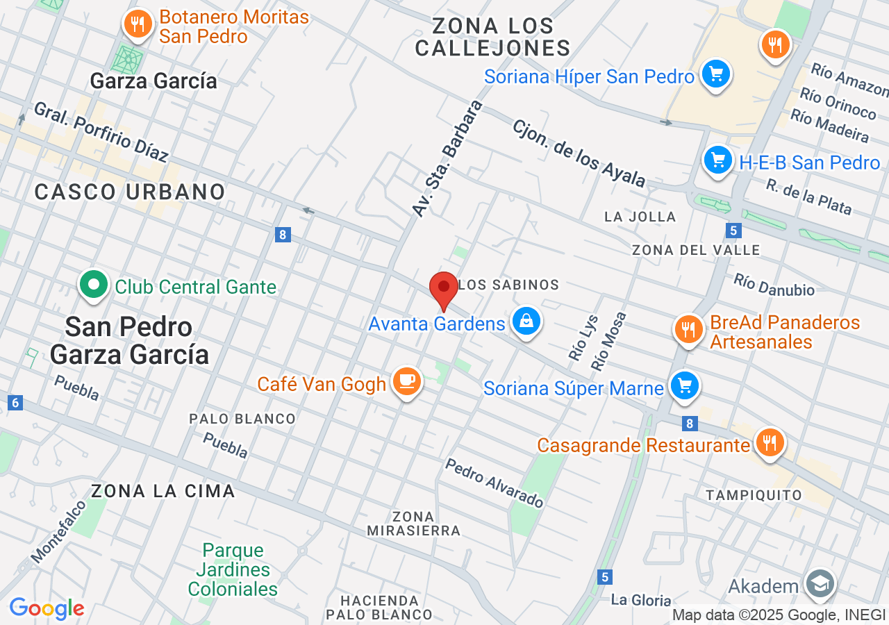 Manuel Doblado 105, Casco Urbano, 66200 San Pedro Garza García, N.L., México