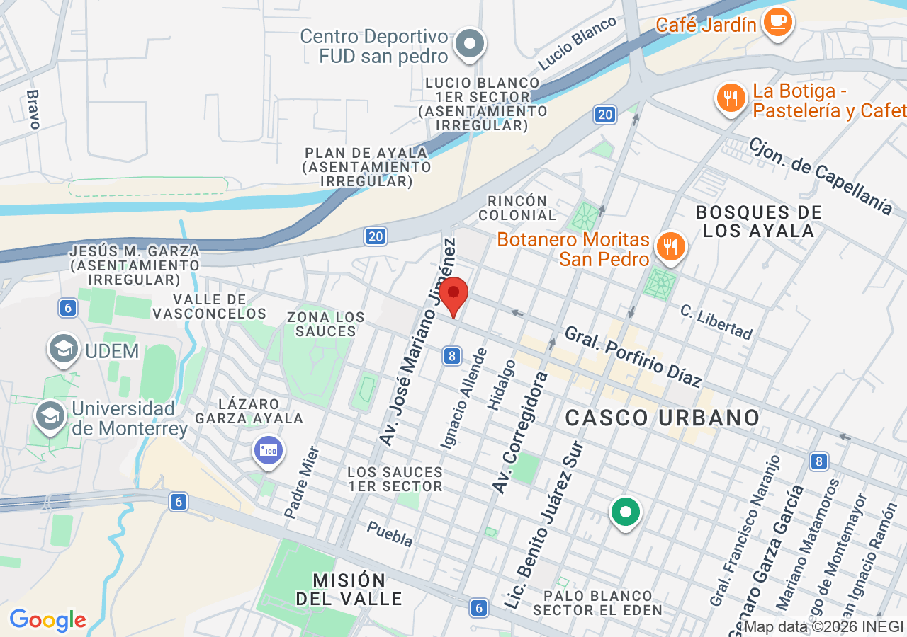 Av. José Vasconcelos 607, Casco Urbano, 66200 San Pedro Garza García, N.L., México