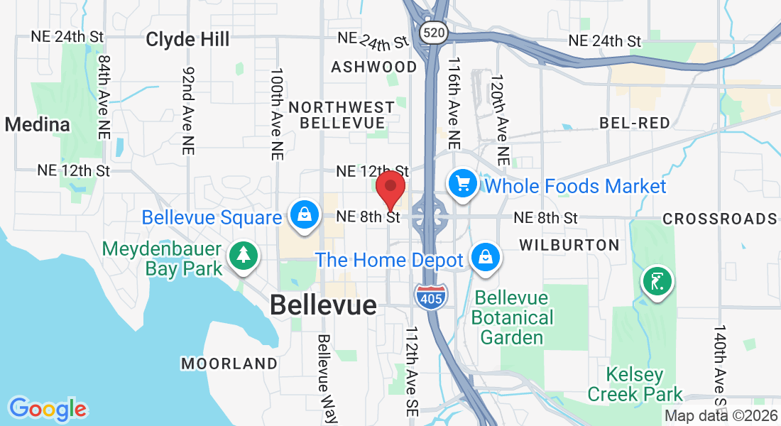 11010 NE 8th St, Bellevue, WA 98004, USA