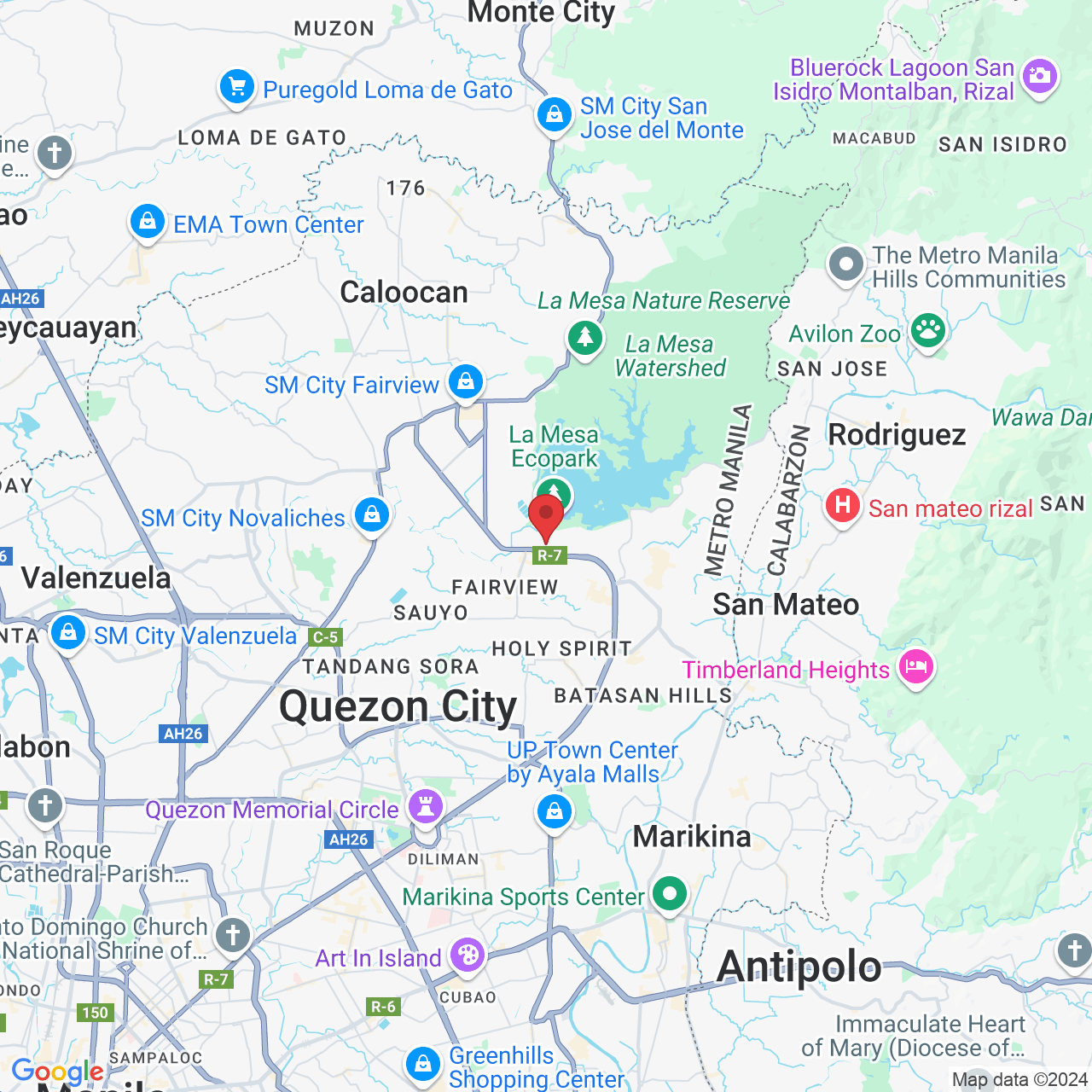 P34F+W99, Pearl, Quezon City, Metro Manila, Philippines